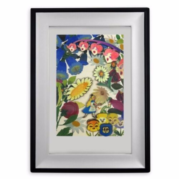 Disney Alice in Wonderland by Mary Blair Framed Pin Set Limited Edition 3500 NEW